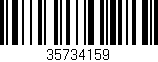 Código de barras (EAN, GTIN, SKU, ISBN): '35734159'
