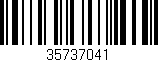 Código de barras (EAN, GTIN, SKU, ISBN): '35737041'