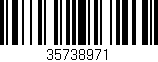 Código de barras (EAN, GTIN, SKU, ISBN): '35738971'