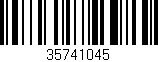 Código de barras (EAN, GTIN, SKU, ISBN): '35741045'