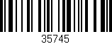 Código de barras (EAN, GTIN, SKU, ISBN): '35745'