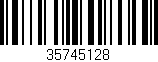 Código de barras (EAN, GTIN, SKU, ISBN): '35745128'