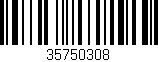 Código de barras (EAN, GTIN, SKU, ISBN): '35750308'