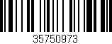 Código de barras (EAN, GTIN, SKU, ISBN): '35750973'