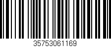 Código de barras (EAN, GTIN, SKU, ISBN): '35753061169'