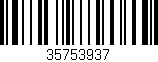 Código de barras (EAN, GTIN, SKU, ISBN): '35753937'
