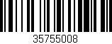 Código de barras (EAN, GTIN, SKU, ISBN): '35755008'