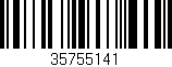 Código de barras (EAN, GTIN, SKU, ISBN): '35755141'