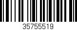 Código de barras (EAN, GTIN, SKU, ISBN): '35755519'