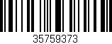 Código de barras (EAN, GTIN, SKU, ISBN): '35759373'