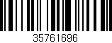 Código de barras (EAN, GTIN, SKU, ISBN): '35761696'