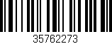 Código de barras (EAN, GTIN, SKU, ISBN): '35762273'