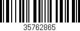 Código de barras (EAN, GTIN, SKU, ISBN): '35762865'