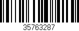 Código de barras (EAN, GTIN, SKU, ISBN): '35763287'