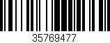 Código de barras (EAN, GTIN, SKU, ISBN): '35769477'