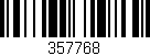 Código de barras (EAN, GTIN, SKU, ISBN): '357768'