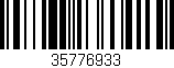 Código de barras (EAN, GTIN, SKU, ISBN): '35776933'