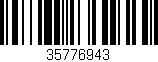 Código de barras (EAN, GTIN, SKU, ISBN): '35776943'