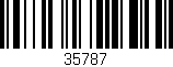 Código de barras (EAN, GTIN, SKU, ISBN): '35787'
