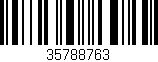 Código de barras (EAN, GTIN, SKU, ISBN): '35788763'