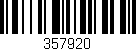 Código de barras (EAN, GTIN, SKU, ISBN): '357920'