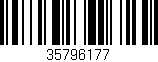 Código de barras (EAN, GTIN, SKU, ISBN): '35796177'