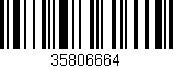 Código de barras (EAN, GTIN, SKU, ISBN): '35806664'
