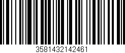 Código de barras (EAN, GTIN, SKU, ISBN): '3581432142461'
