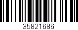 Código de barras (EAN, GTIN, SKU, ISBN): '35821686'