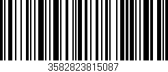 Código de barras (EAN, GTIN, SKU, ISBN): '3582823815087'