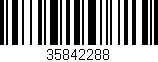 Código de barras (EAN, GTIN, SKU, ISBN): '35842288'