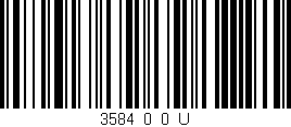Código de barras (EAN, GTIN, SKU, ISBN): '3584_0_0_U'