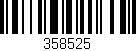 Código de barras (EAN, GTIN, SKU, ISBN): '358525'