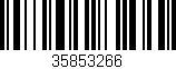 Código de barras (EAN, GTIN, SKU, ISBN): '35853266'