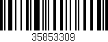 Código de barras (EAN, GTIN, SKU, ISBN): '35853309'