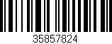 Código de barras (EAN, GTIN, SKU, ISBN): '35857824'