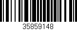 Código de barras (EAN, GTIN, SKU, ISBN): '35859148'