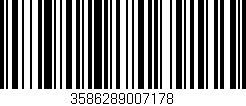 Código de barras (EAN, GTIN, SKU, ISBN): '3586289007178'