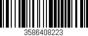 Código de barras (EAN, GTIN, SKU, ISBN): '3586408223'
