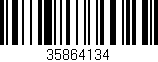 Código de barras (EAN, GTIN, SKU, ISBN): '35864134'
