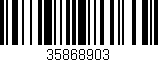 Código de barras (EAN, GTIN, SKU, ISBN): '35868903'