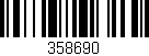 Código de barras (EAN, GTIN, SKU, ISBN): '358690'