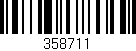 Código de barras (EAN, GTIN, SKU, ISBN): '358711'