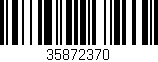Código de barras (EAN, GTIN, SKU, ISBN): '35872370'