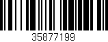 Código de barras (EAN, GTIN, SKU, ISBN): '35877199'