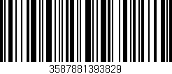 Código de barras (EAN, GTIN, SKU, ISBN): '3587881393829'