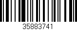 Código de barras (EAN, GTIN, SKU, ISBN): '35883741'