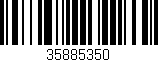 Código de barras (EAN, GTIN, SKU, ISBN): '35885350'