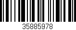 Código de barras (EAN, GTIN, SKU, ISBN): '35885978'