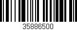 Código de barras (EAN, GTIN, SKU, ISBN): '35886500'